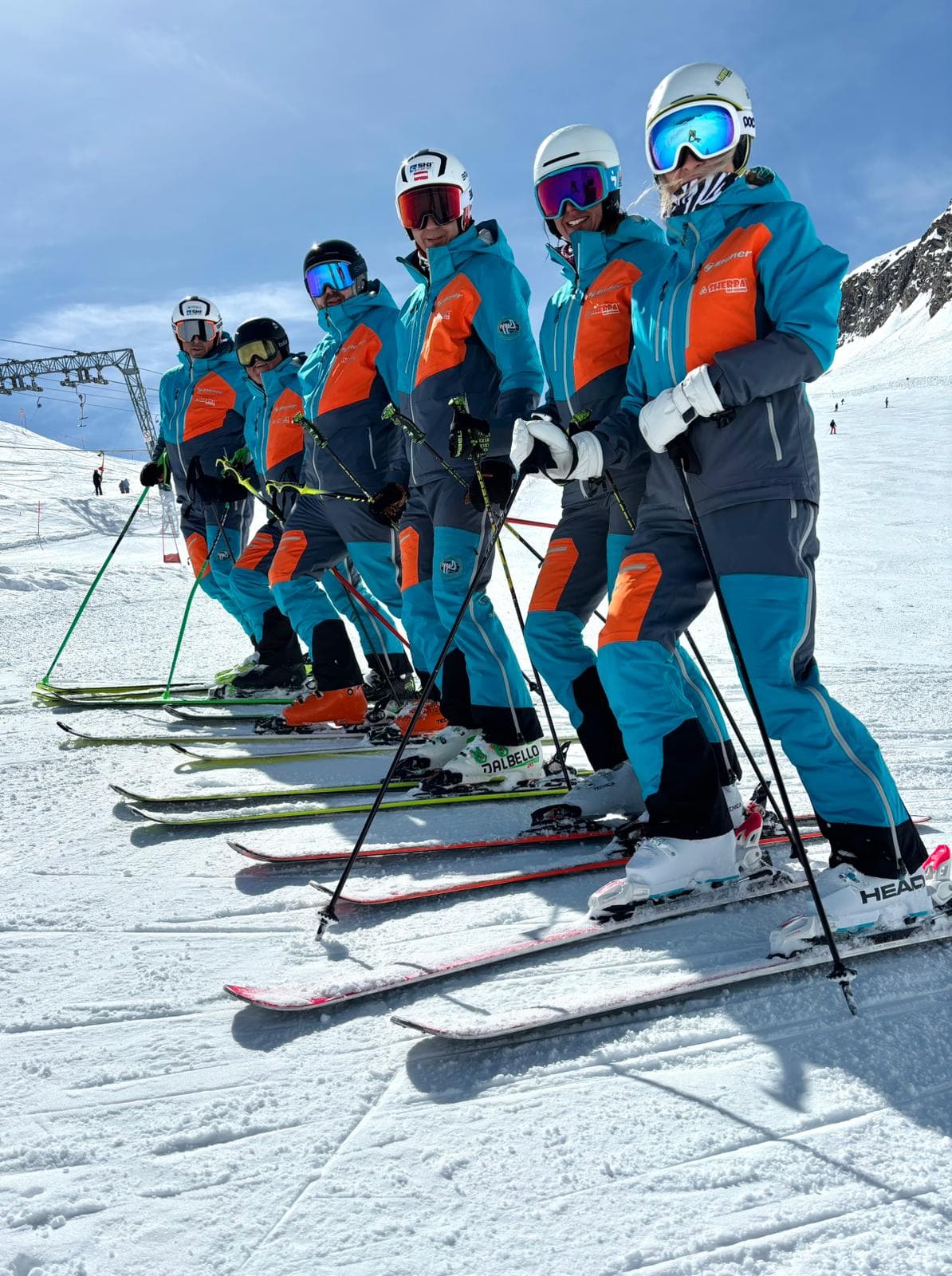 Skicamp v Alpách