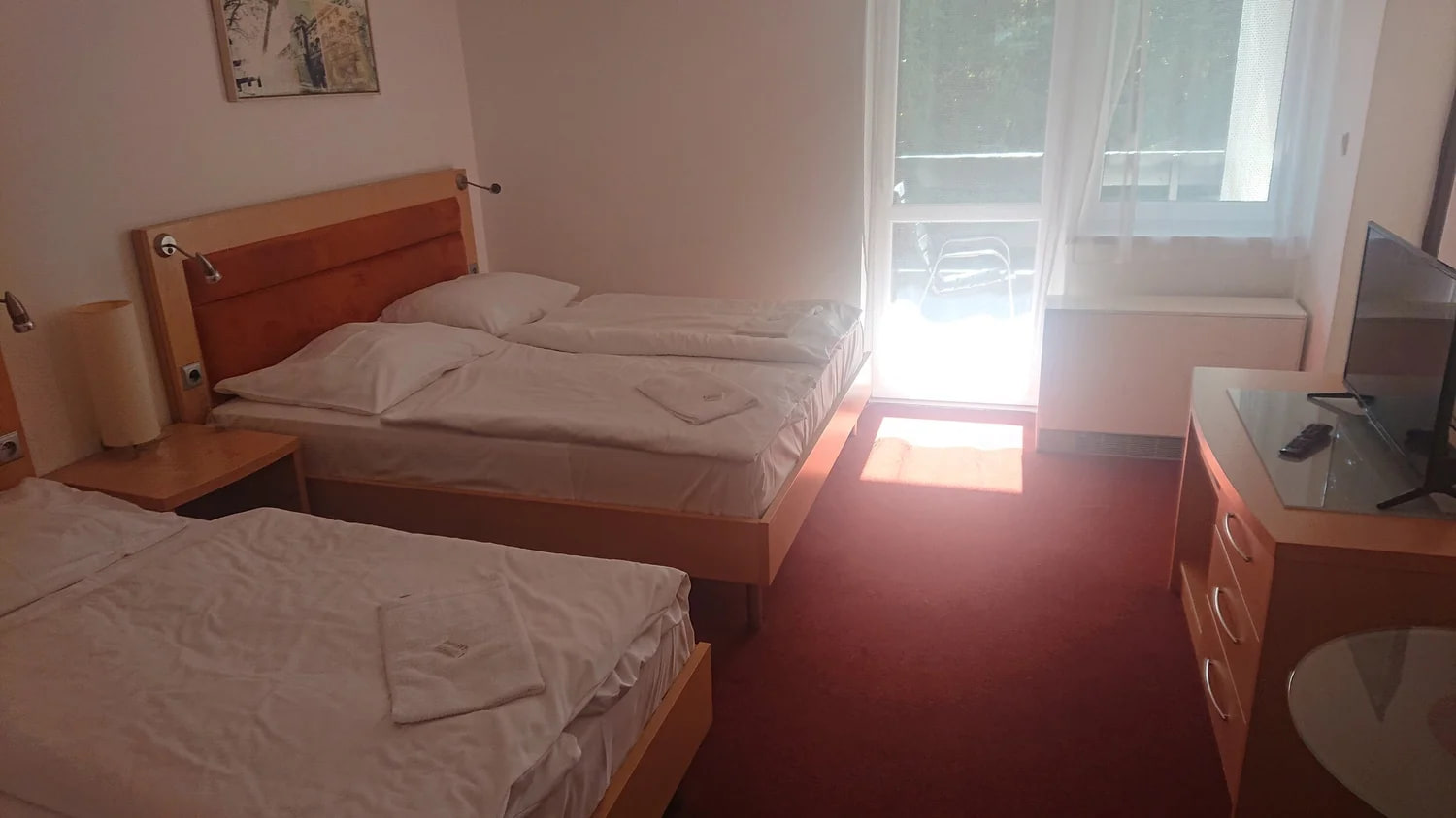 Pokoj na kurzu instruktora — hotelový komplex Kamzík, Karlov pod Pradědem